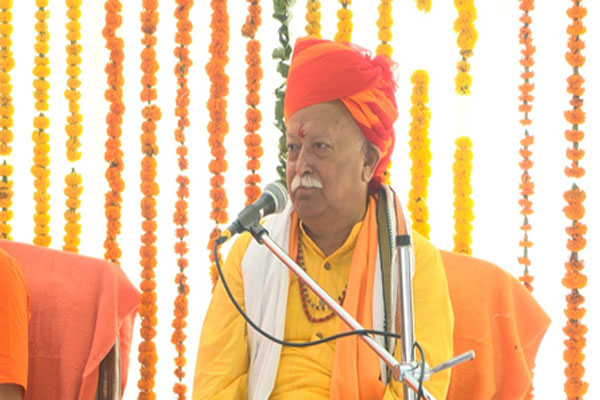 विश्व कल्याण के लिए शक्ति आवश्यक, भारत का कर्तव्य धर्म सिखाना – मोहन भागवत